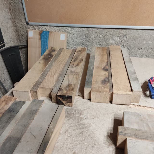 Planche vintage design en chêne — photo 4
