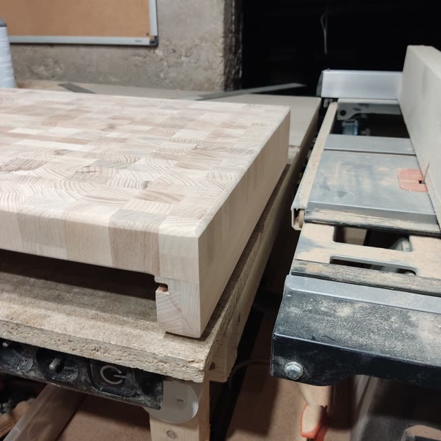 Planche de découpe avec bac inox intégré — photo 7