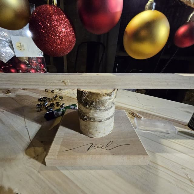 Sapin de noël design en hêtre (version 2) — photo 2