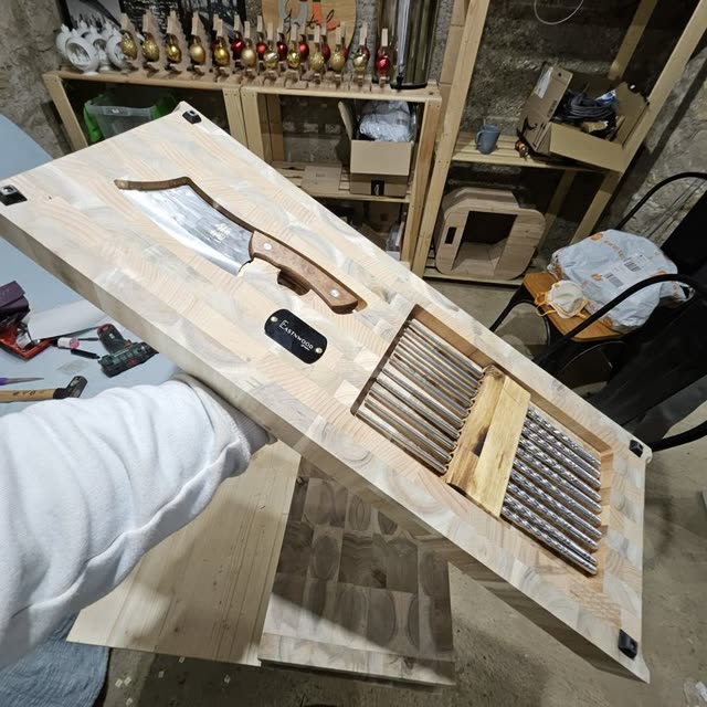 Grande planche avec set japonais intégré — photo 13