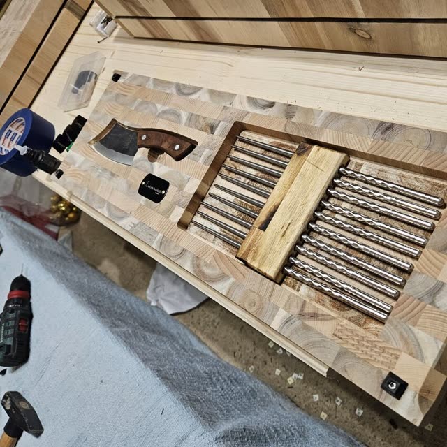 Grande planche avec set japonais intégré — photo 6