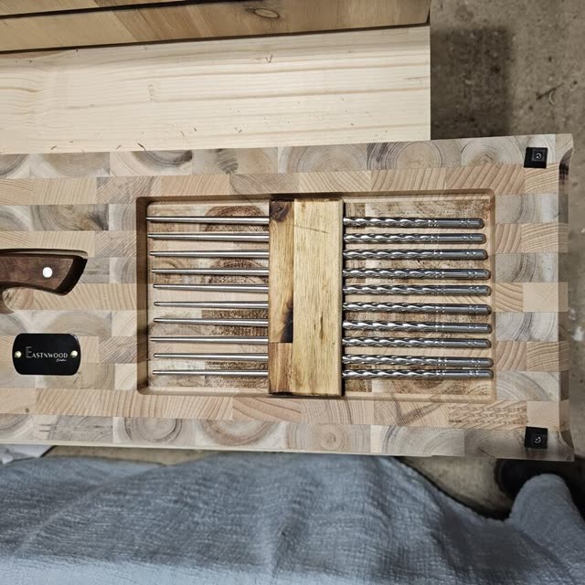 Grande planche avec set japonais intégré — photo 7