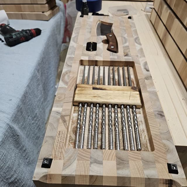 Grande planche avec set japonais intégré — photo 9
