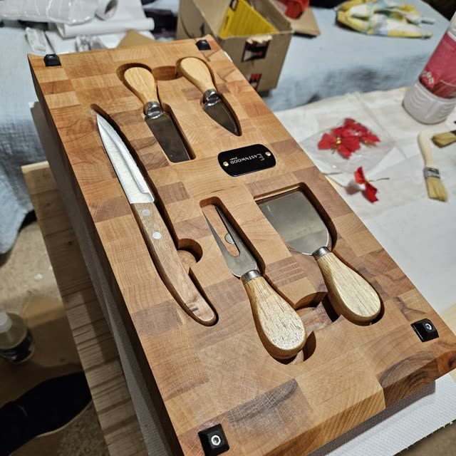 Planche SB construction avec set à
  fromage — photo 2