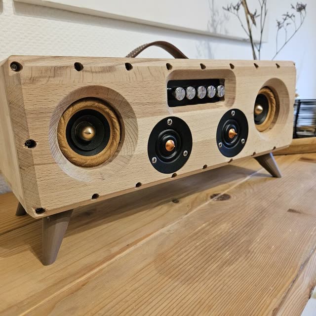 Enceinte bluetooth style aviator