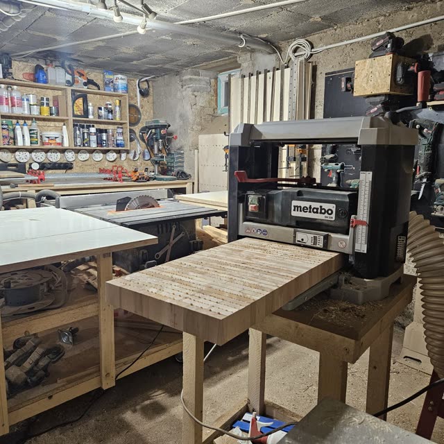 Planche en bois de bout Hêtre grand
  format — photo 16