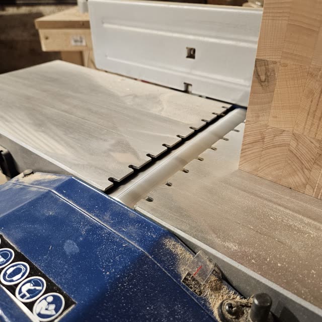 Planche en bois de bout Hêtre grand
  format — photo 19