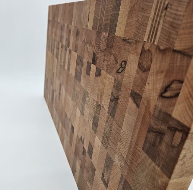 Planche en bois de bout Hêtre grand
  format — photo 5