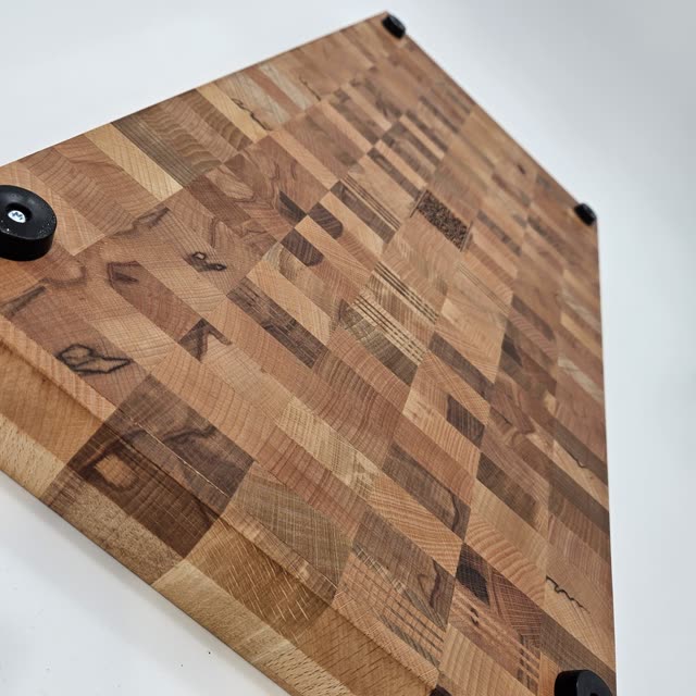 Planche en bois de bout Hêtre grand
  format — photo 6