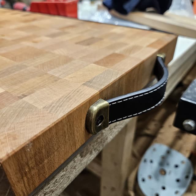 Planche Bicolor en bois de bout
  Hêtre et Chêne — photo 2