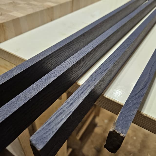 Planche Bicolor en bois de bout
  Hêtre et Chêne — photo 14