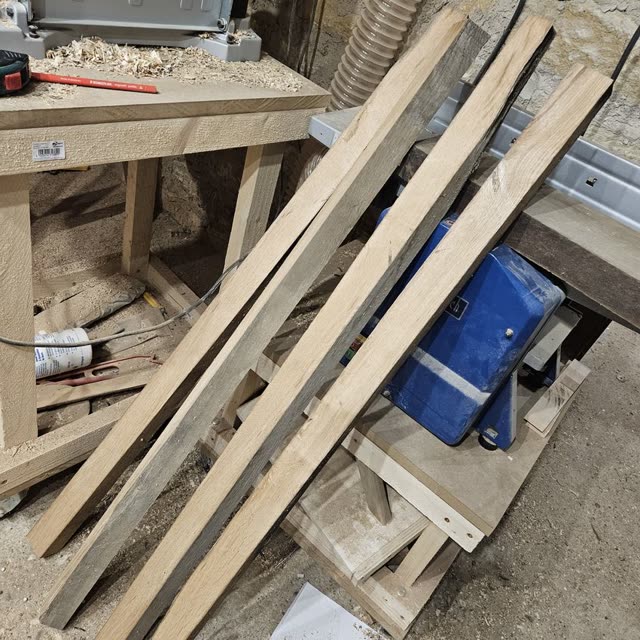 Planche Bicolor en bois de bout
  Hêtre et Chêne — photo 20