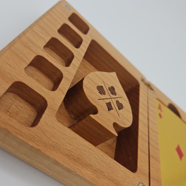 Coffret jeu en bois — photo 4