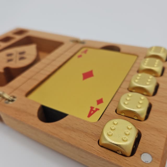 Coffret jeu en bois — photo 6