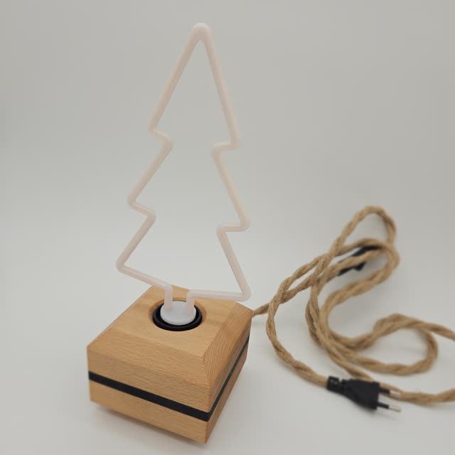 Lampe sapin — photo 3