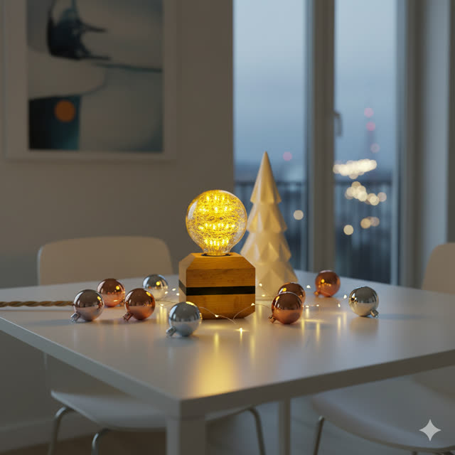 Lampe bulle lumineuse — photo 9