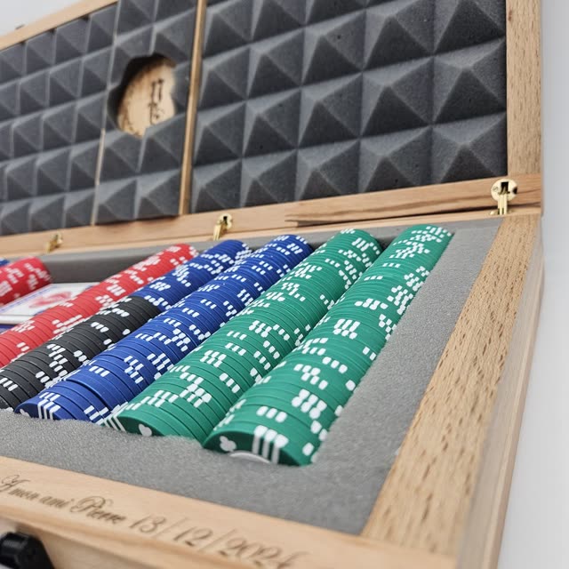 Coffret de poker 500 jetons — photo 2