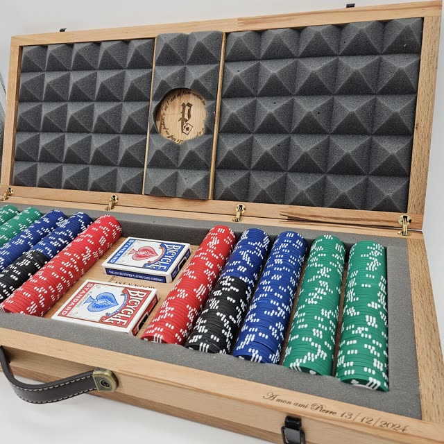 Coffret de poker 500 jetons — photo 5