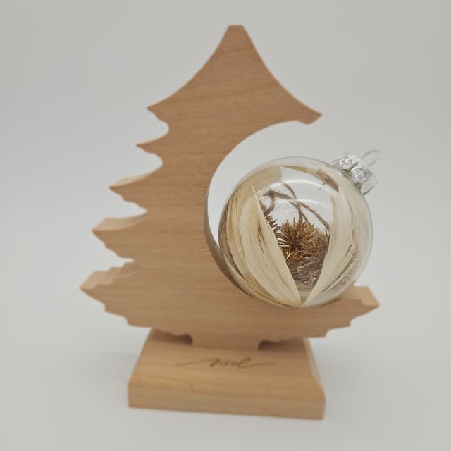 Sapin bois & boule cristal — photo 6