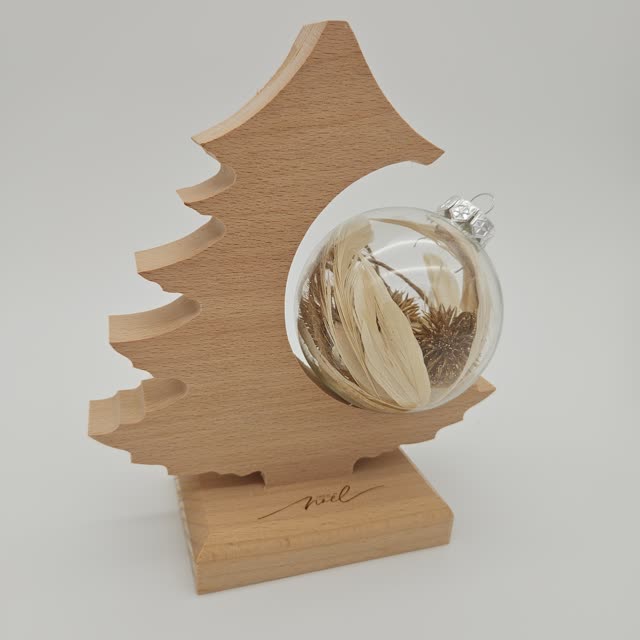Sapin bois & boule cristal — photo 7