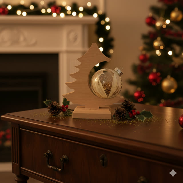 Sapin bois & boule cristal — photo 8